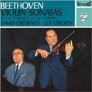 👉 Piano vinyl SONATAS FOR &.-180G ...VIOLIN/NO.5&9/W/LEW OBORIN, DAVID OISTRAKH. L. VAN BEETHOVEN, LP 4260019710758