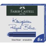 Inktpatron GeenKleur One Size blauw Inktpatronen Faber-Castell doosje a 6 stuks 4005401855064