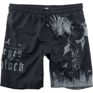 👉 Zwart zwembroek Black Premium by EMP Badeshorts mit Print Swim shorts 4060587727185