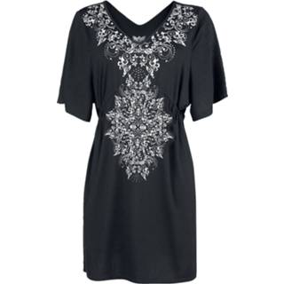 👉 Jurk zwart korte Black Premium by EMP Roses 4060587727635