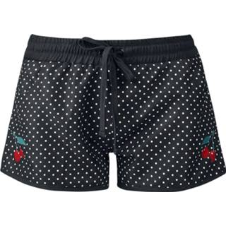 👉 Boardshort zwart wit zwembroek meisjes Pussy Deluxe Minimal Dots Girl Boardshorts Girls zwart-wit 4044583731124