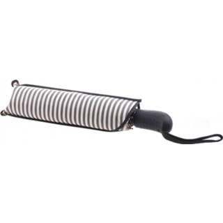 👉 Paraplu grijs kunststof One Size Free and Easy strepen 120 cm 8719817568437