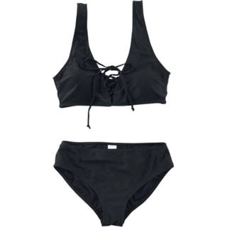 👉 Bikini zwart zwempak Forplay Front Laced Badpak 4060587795610