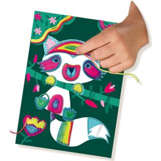 👉 Karton One Size meerkleurig SES Creative vetertekeningen maken 4 stuks 8710341147136