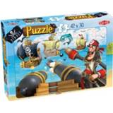 👉 Legpuzzel karton One Size meerkleurig Tactic Pirate zeeslag 56 stukjes 6416739567693