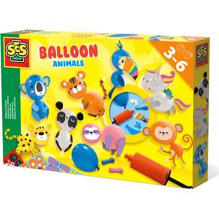 Kunststof One Size meerkleurig multicolor SES Creative ballondieren 30 x 20 cm 8710341146498