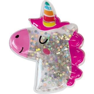 👉 Roze karton One Size meisjes SES Creative Unicorn designer 7-delig 8710341001056