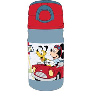 👉 Multicolor kunststof One Size meerkleurig Giovas drinkbidon Mickey Mouse 350 ml 5204549125025