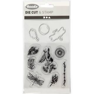 👉 Stempel staal One Size zwart Creotime embossing folders, stempels en snijmallen 2,5 x 6 cm 5712854314848