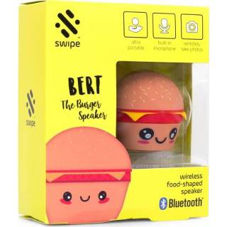 👉 Bruin kunststof One Size ThumbsUp! hamburger Mini Bluetooth-luidspreker 5060613310601