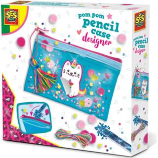 👉 Etui kunststof meerkleurig One Size SES Creative designer knutselset 8710341001032