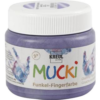 👉 Vingerverf paars kunststof One Size KREUL Mucki-metallic 150 ml 4000798117108