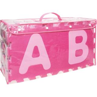 👉 Vloerpuzzel roze paars foam One Size Playshoes 36-delig roze/paars 4010952381085