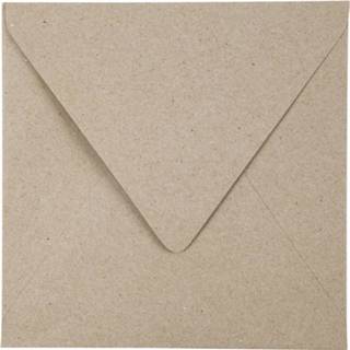 👉 Envelop beige papier One Size Creotime enveloppen 16 x cm 50 stuks 120 g 5712854174091