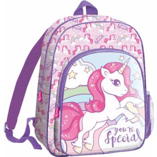 👉 Schooltas polyester One Size meerkleurig kinderen Kids Licensing eenhoorn 36 cm 8435507819329