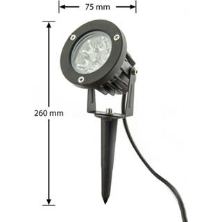 👉 Buitenlamp wit One Size GeenKleur LED Prikspot Tuinverlichting 5W Waterdicht IP65, Warm 7432022926908