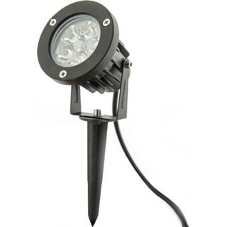 👉 Buiten lamp GeenKleur One Size wit LED Prikspot Tuinverlichting 5W Waterdicht IP65, Warm 7432022926908