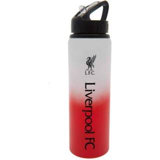 👉 Drinkfles rood wit aluminium One Size Liverpool 750 ml rood/wit 5037970058958