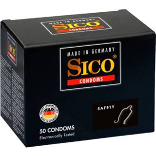 👉 Condoom One Size transparant Sico Safety Condooms - 50 Stuks 4013006101172