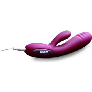 👉 Rabbit vibrator roze One Size Adonis Verwarmende - 6959633100561