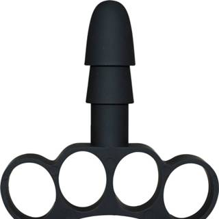 👉 Handvat One Size zwart Anaal dildo met 782421011277