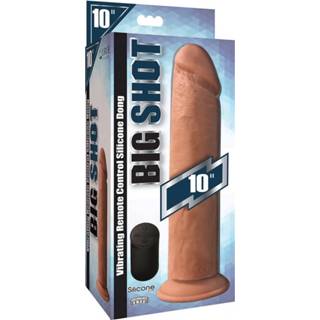 👉 Zuignap XL One Size roze Realistische Vibrerende Dildo Met - Huidskleur 653078940268