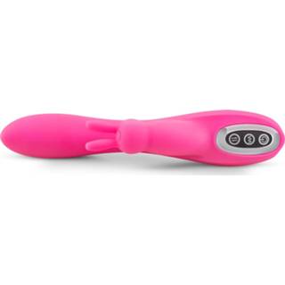 👉 Rabbit vibrator One Size roze Dubbele 8719934001336