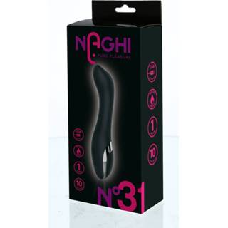 👉 G spot vibrator One Size zwart Naghi No. 31 G-Spot 8719632674887