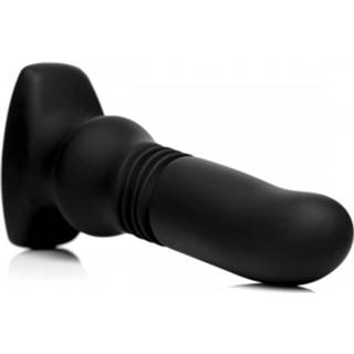 👉 Thunderplug One Size zwart Stotende & Vibrerende Prostaat Vibrator 848518032577