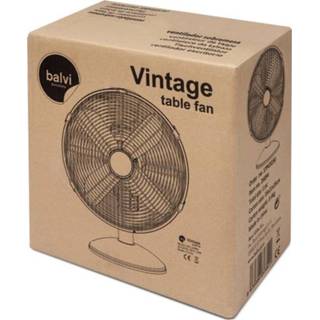 👉 Retro tafel zilver Balvi ventilator 8430306268941