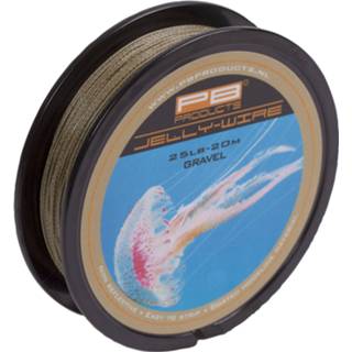 👉 PB Products Jelly Wire Onderlijnmateriaal - Gravel - 25lb