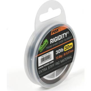 👉 Kaki Fox Rigidity Chod Filament - Trans Khaki 30lb 30m 5055350254998