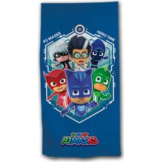 👉 Strandlaken polyester One Size meerkleurig PJ Masks Hero Time junior 70 x 140 cm 5425039189529