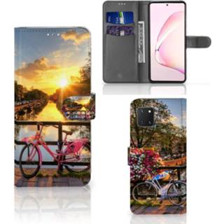 👉 Flipcover Samsung Note 10 Lite Flip Cover Amsterdamse Grachten 8720215557329