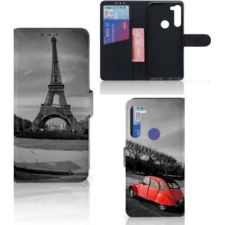 👉 Flipcover Motorola G8 Power Flip Cover Eiffeltoren 8720215777239