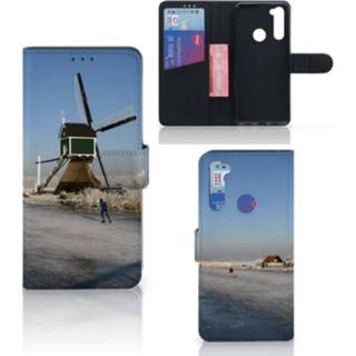 Flipcover Xiaomi Redmi Note 8T Flip Cover Schaatsers 8720215833621