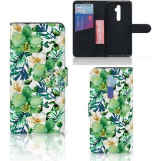 👉 Orchidee groen Xiaomi Redmi 7 Hoesje 8720215255713
