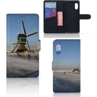 👉 Flipcover Samsung Xcover Pro Flip Cover Schaatsers 8720215070781