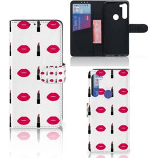 👉 Lippenstift Motorola G8 Power Telefoon Hoesje Lipstick Kiss 8720215118230