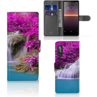 👉 Flipcover Sony Xperia 10 II Flip Cover Waterval 8720215887235