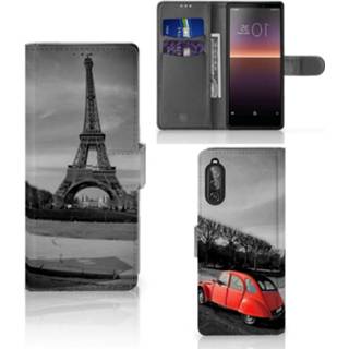 👉 Flipcover Sony Xperia 10 II Flip Cover Eiffeltoren 8720215140262