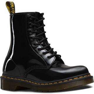 👉 Zwart damesschoenen vrouwen Dr. Martens 1460 w black patent lamber boots 883985035225