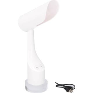 👉 Bureaulamp wit One Size no color Grundig en nachtlamp - multicolour oplaadbaar 6 LED?s opvouwbaar 130 lumen 5W 8711252069807