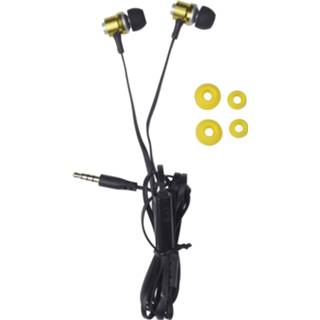 👉 Oortelefoon One Size no color Metal pro stereo met microfoon 8711252863535