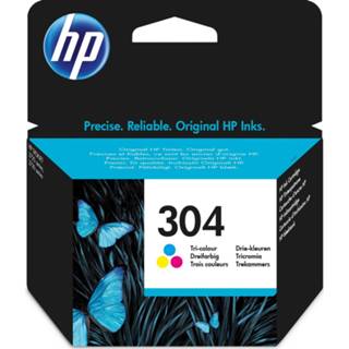 Inktcartridge HP 304, 3 kleuren, 100 pagina's - OEM: N9K05AE