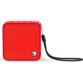👉 Luidspreker rood One Size no color Motorola Sonic Boost 210 speaker - compact 6W Bluetooth ingebouwde microfoon 5012786803916