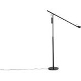 👉 Vloerlamp zwart aluminium Hay Fifty-Fifty - 5710441243113