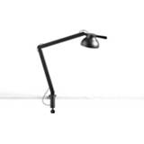 👉 Bureaulamp zwart aluminium Hay PC Double arm met tafelklem - 5710441279167