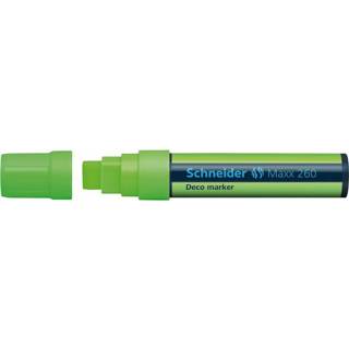 👉 Krijtmarker One Size GeenKleur Schneider Maxx 260 fluorgroen 4004675005403