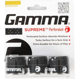 👉 Verpakking One Size zwart Gamma Supreme Perforated 3 Stuks 90852020066